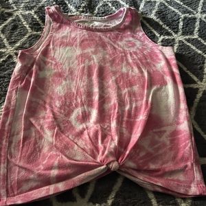 Girls| Pink Tye Dye Top